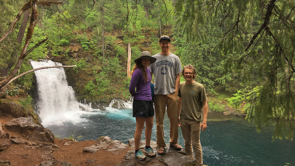 Blue Pool on the McKenzie River