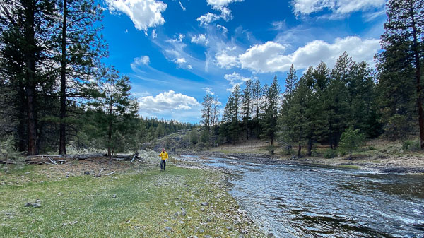 North Fork of the Crooked River above Upper Falls