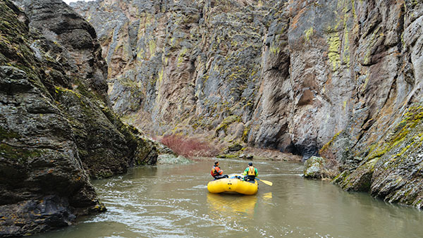 Rafting on the North Fork of the Owyhee River