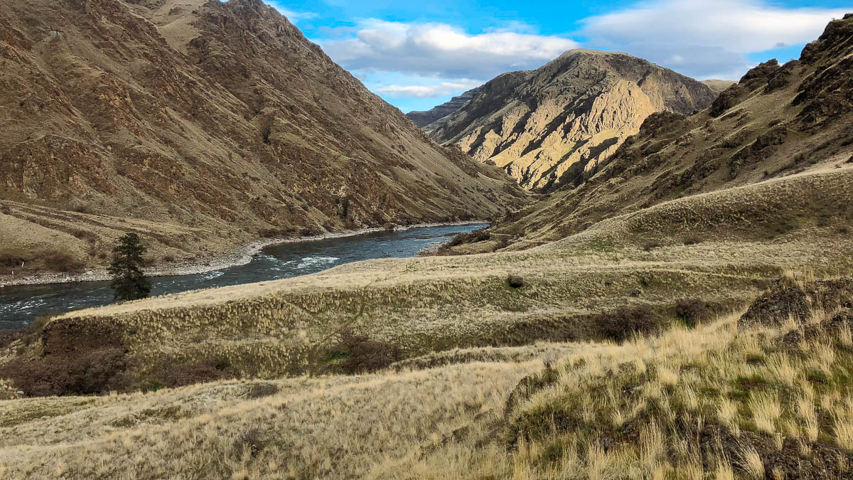 The Snake River in Hells Canyon