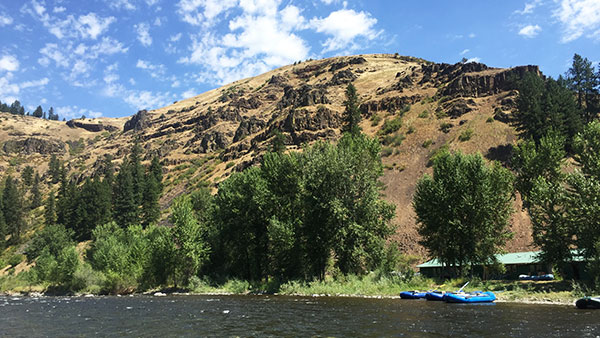 Wallowa River at Minam